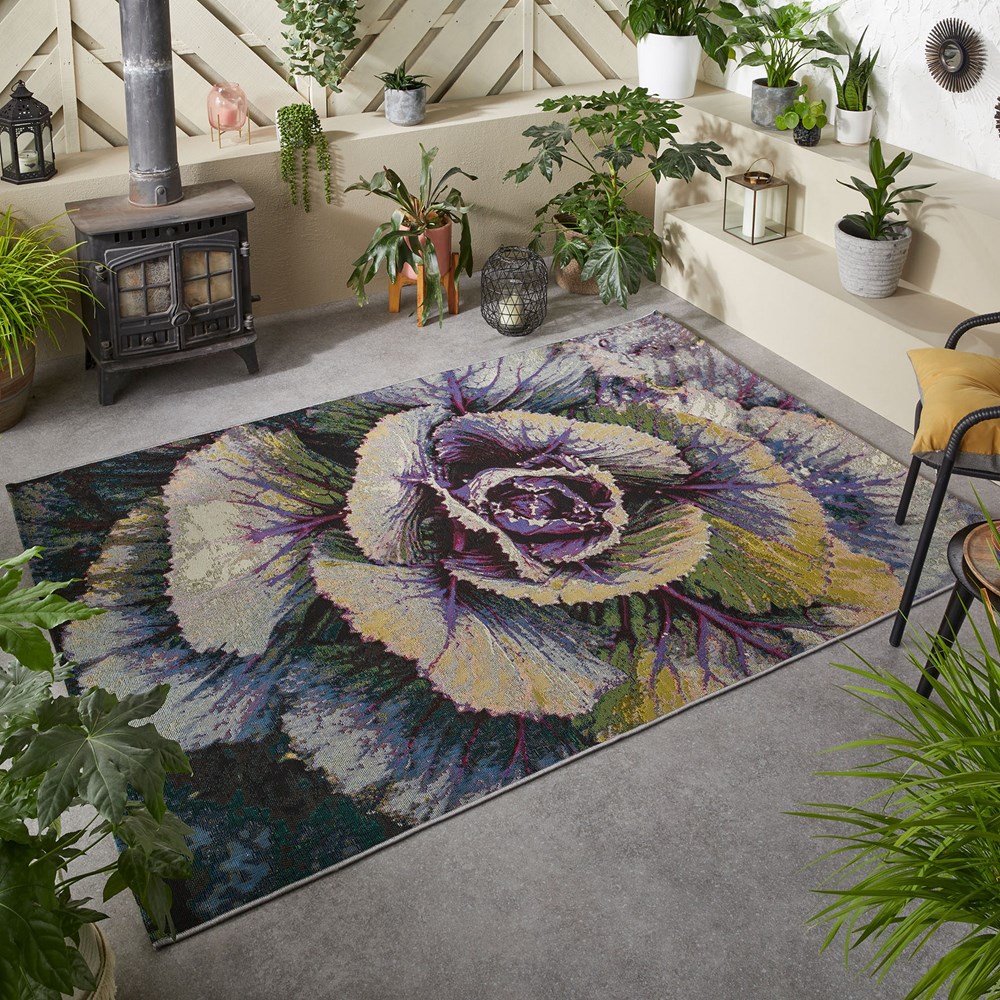 Tropicana 93 X Indoor Outdoor Rugs in Multi